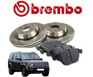 Kit Dischi Più Pastiglie Anteriori e Posteriori Brembo Land Rover Discovery III
