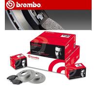 KIT DISCHI PIU PASTIGLIE FRENI ANT+ POST BREMBO ALFA ROMEO GIULIETTA PATTINI