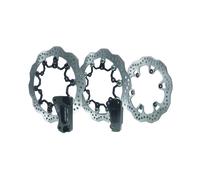 kit disco di freno oversize ng brakes ondulato galleggiante