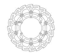 Kit disco freno anteriore da 298 mm Dakar MOTO-MASTER 112072