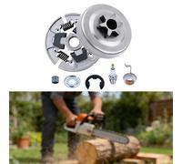 Kit Disco Frizione Compatibile 7pz con Cuscinetto Pignone Anello E Rondella Scin