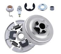 Kit Disco Frizione Compatibile 7pz con Cuscinetto Pignone Anello E Rondella Scin
