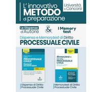 Kit dispensa d'autore: Diritto processuale civile-Memorytest di diritto processuale civile. L'innovativo metodo di preparazione. Nuova ediz.