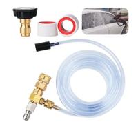 Kit dispenser di sapone regolabile per idropulitrice, iniettore a valle per idropulitrice, attacco rapido 3/8", 4000 Psi max