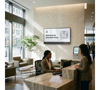 Kit display Philips D-Line da 43 pollici + supporto a parete Soluzione professionale di digital signage con display Philips D-Line 4K UHD da 43