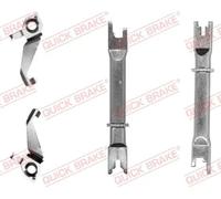 Kit dispositivo di registrazione, freno a tamburo 108 53 010 QUICK BRAKE