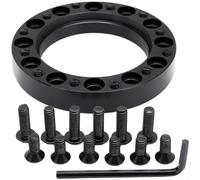 Kit distanziale per la regolazione dell'altezza del volante, offre diversi spessori impilabili da 13 mm, 51 mm, 76 mm, 101 mm, 128 mm (13 mm)