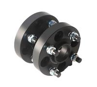 Kit distanziale ruota Adattatore distanziale ruota PCD 2 pezzi 15/20/25/30/35 mm 4x100 ID=OD=54,1 per Suzuki Alto/Swift/Alivio/Every/Ciaz(2PCS 25mm Black)