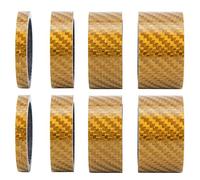 Kit distanziali in fibra di carbonio 2 set | Punte distanziali da 5/10/15/20 mm per veicoli stradali | Leggero e lungo - Durevole - Distanziatori / regolatori per cuffie | Diametro interno 28,6 mm