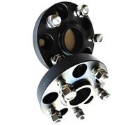 Kit Distanziali Per Mozzi Ruota In Alluminio Per Land Per Rover Per Freelander Con Flangia Di Guarnizione Di Attrito Con Piastra ET Flangia Distanziale Ruota(35mm Black)