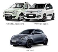 SIMONI RACING Kit Distanziali Anteriori e Posteriori, 12mm e 16mm, con Bulloni, Compatibile con Fiat, Abarth