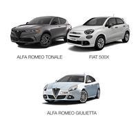 Kit distanziali ruota 2X17,5mm + 2X20mm con bulloneria