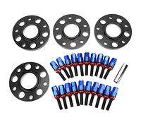 Kit distanziatore di ruote xtevu, set sfalto incentrato su con maniche a bulloni compatibili con 1 3 5 6 7 8 Serie, kit di regolazione offset della ruota (Blue)