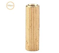 Kit distanziatori femmina-femmina in ottone Klanata - 100 pezzi di perni filettati M2, chiodi, viti e elementi di fissaggio per la sche madre del computer (M2*11 （100pcs）)