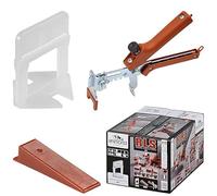 KIT DISTANZIATORI LIVELLANTI RAIMONDI RLS - 100 BASI + 100 CUNI + 1 PINZA