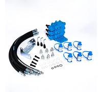 Kit Distributore Ausiliario 3 Leva Compatibile per Trattore Ford 5000, 5600, 6000, 6600, 7000, 7600 …