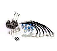 Kit Distributore Ausiliario tripla telecomando per Fiat 450 480 500 540 Classic