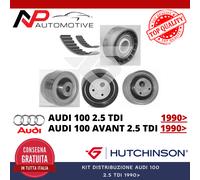 KIT DISTRIBUZIONE AUDI 100 AUDI 100 AVANT 2.5 TDI 1990-1994 KH133 HUTCHINSON