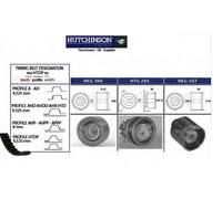 KIT DISTRIBUZIONE AUDI A6 2.0 TDI BNB 100 KW KH267 HUTCHINSON 07/04>11/05