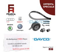 Kit Distribuzione Dayco Audi A1 1.6 2.0 TDI A3 A4 A5 A6 Q2 Q3 Q5 TT Roadster