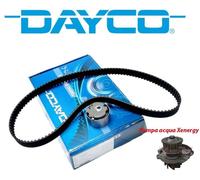 Kit Distribuzione Dayco KTB466 + Pompa Acqua Xenergy X206442 Adatta Per Fiat Pan