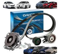 KIT DISTRIBUZIONE DAYCO POMPA ACQUA COMPASS GIULIETTA MITO STELVIO RENEGADE 1.9