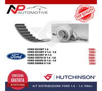KIT DISTRIBUZIONE FORD ESCORT FIESTA ORIO SIERRA 1.4 - 1.6 KH81 HUTCHINSON