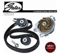 KIT DISTRIBUZIONE GATES + POMPA ACQUA + CINGHIA SERVIZI ALFA 147 156 1.9 JTD