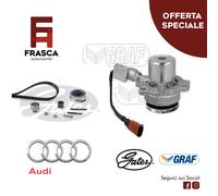 Kit Distribuzione Gates Pompa Acqua Graf Audi A6 2.0 TDI 190 CV 150 CV 136 CV