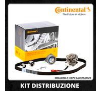 Continental Ctam CT1168WP8PRO Pompa Acqua + Kit Cinghie Dentate per VW Skoda