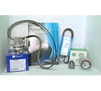 Pompa dell'acqua + kit cinghia di distribuzione INA 530 0201 32