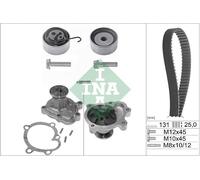 INA Pompa acqua + Kit cinghie dentate 530033830 | Compatibile con: CHEVROLET CRUZE, CRUZE Schrägheck, CRUZE Station Wagon, TRAX, OPEL ASTRA H, ASTRA H Caravan