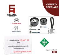 Kit Distribuzione INA Citroen Berlingo C-ELysee C2 C3 I III 1.6 C4 Xsara Coupe