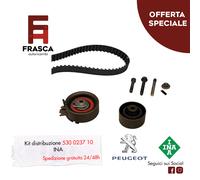Kit cinghia distribuzione 530 0237 10 INA per CITROËN PEUGEOT
