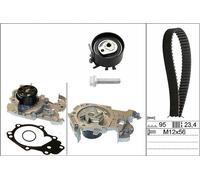 Pompa dell'acqua + kit cinghia di distribuzione INA 530 0195 30
