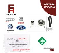 Kit Distribuzione INA Volkswagen VW Bora 1.9 TDI Golf IV Lupo 1.4 Passat Polo
