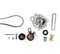 HEPU PK19010-XT1 Kit cinghia distribuzione pompa acqua N° denti: 131 20 mm con viti per puleggia albero a gomiti, con kit catena di comando