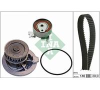 Kit distribuzione + pompa acqua 530 0147 30 INA per OPEL KADETT E Hatchback