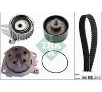 Pompa dell'acqua + kit cinghia di distribuzione INA 530 0226 30