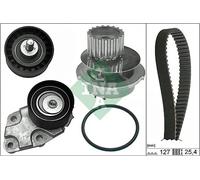 Pompa dell'acqua + kit cinghia di distribuzione INA 530 0332 31