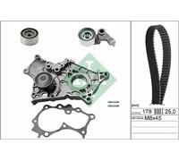 KIT CINGHIA DISTRIBUZIONE + POMPA ACQUA INA TOYOTA COROLLA Verso 2.0 D-4D KW:...
