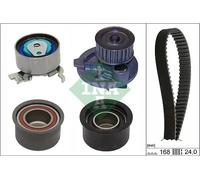 Kit distribuzione + pompa acqua 530 0444 30 INA per OPEL ASTRA G Coupé ASTRA H