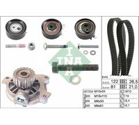 Kit distribuzione + pompa acqua 530 0483 30 INA per VW TRANSPORTER T4 Furgone