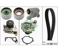 Pompa dell'acqua + kit cinghia di distribuzione INA 530 0519 30