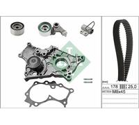Pompa dell'acqua + kit cinghia di distribuzione INA 530 0543 30