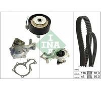 Kit distribuzione + pompa acqua 530 0701 30 INA per FORD FIESTA VI B-MAX Van