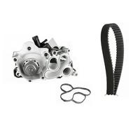 INA Pompa acqua + Kit cinghie dentate compatibile con AUDI SEAT SKODA VW