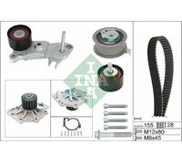 INA 530 0762 30 Kit cinghia distribuzione, pompa acqua