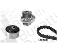 KIT DISTRIBUZIONE+ POMPA ACQUA BUGATTI PER FIAT LANCIA BENZINA GPL NATURAL POWER