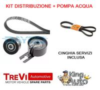 KIT DISTRIBUZIONE + POMPA ACQUA ORIGINALE TREVI TOYOTA AYGO 1.4 TDCI 40KW